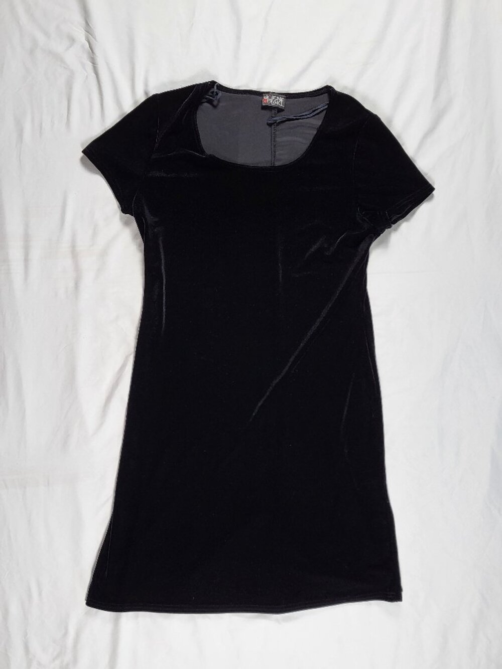 Helene Blake Dress Women's Black Short Sleeve Classic Retro Date Night Out